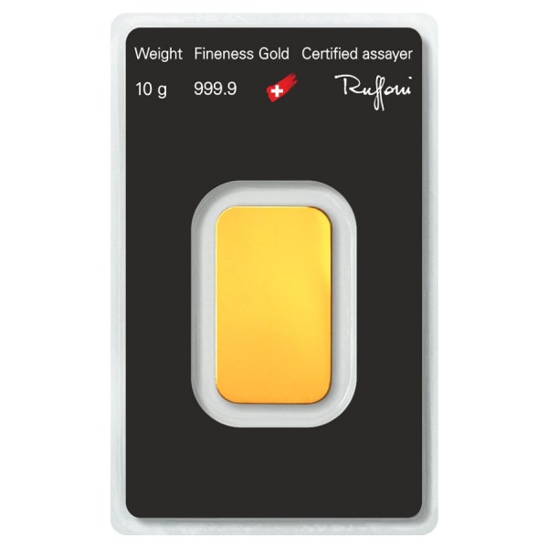 Sztabka 10 g Złota LBMA - obrazek 3