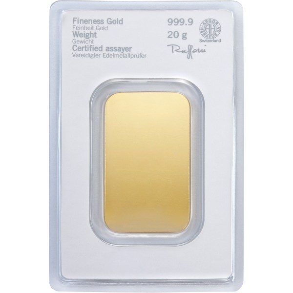 Sztabka 20 g Złota LBMA - obrazek 4