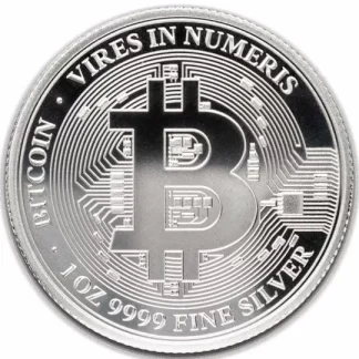 Bitcoin Niue Island 1 uncja Srebra 2022