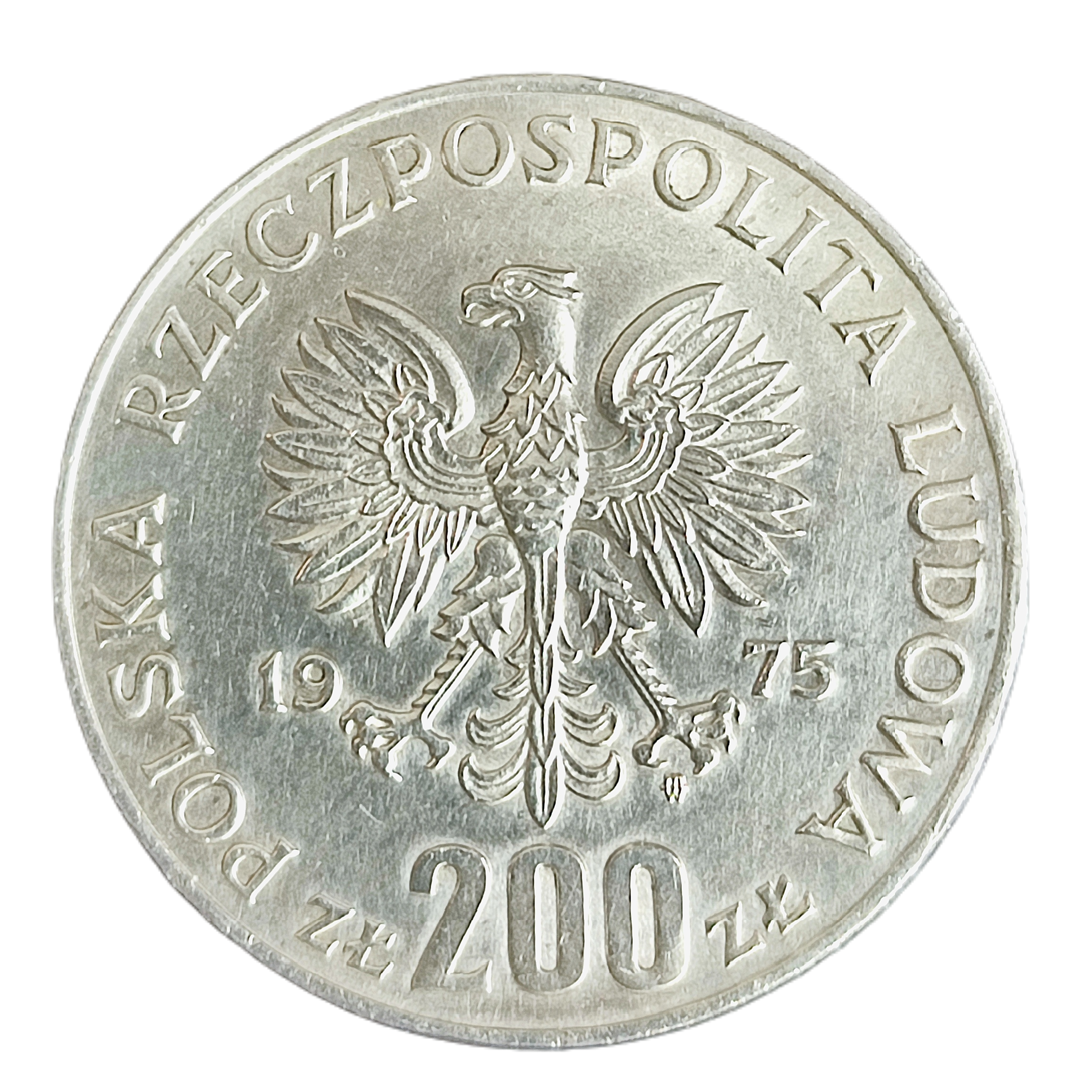 200 złotych 1975 XXX rocznica zwycięstwa nad faszyzmem Żołnierze Junk Silver - obrazek 2