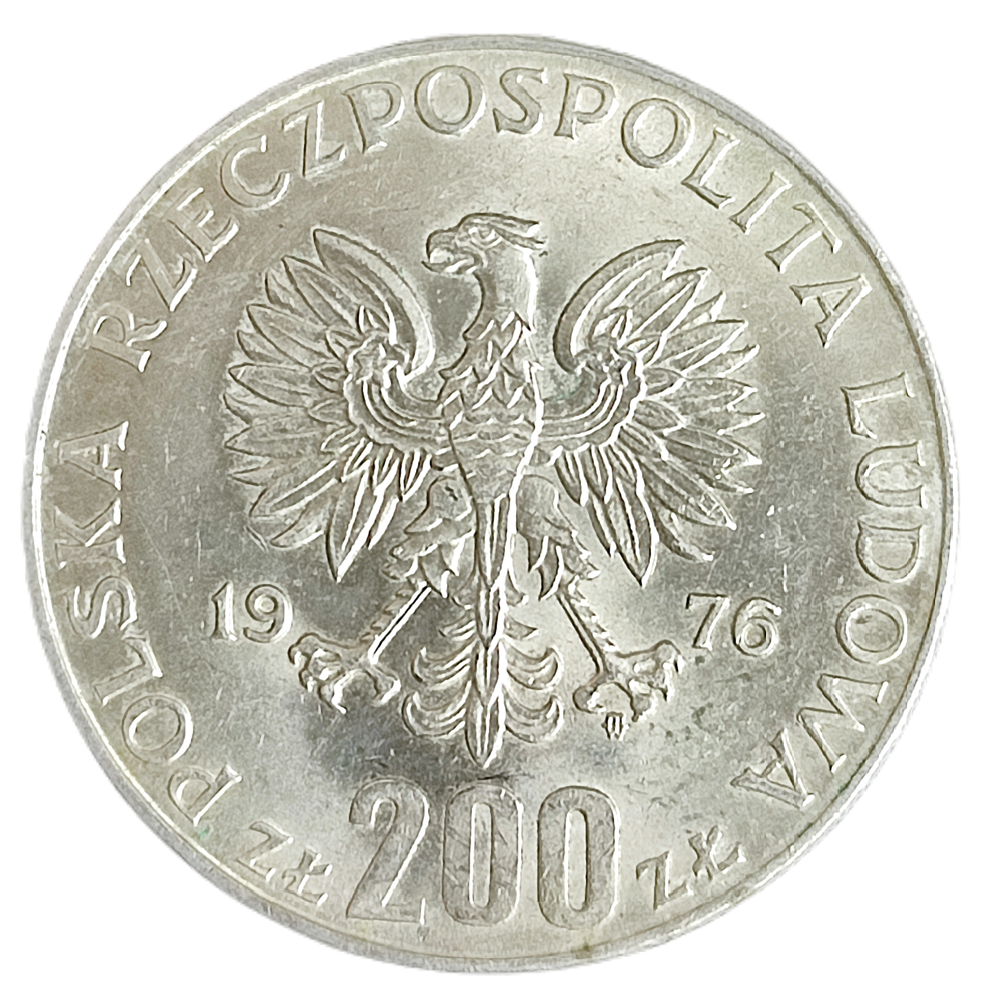 200 złotych 1976 Igrzyska XXI Olimpiady Junk Silver - obrazek 2
