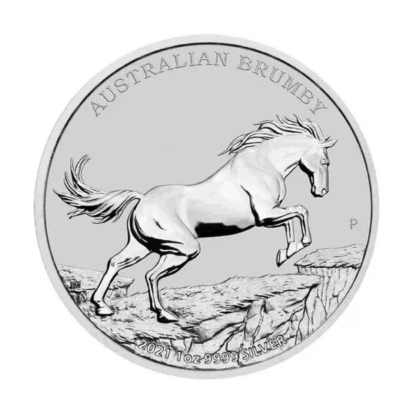 Australian Brumby 1 uncja srebra 2021