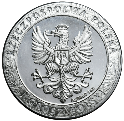 Husaria 2 srebrna moneta 1 oz - obrazek 2