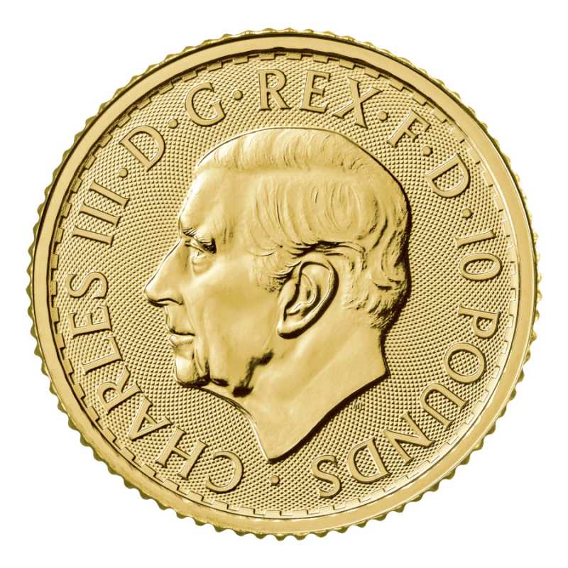 Britannia 1/10 uncji Złota - obrazek 2