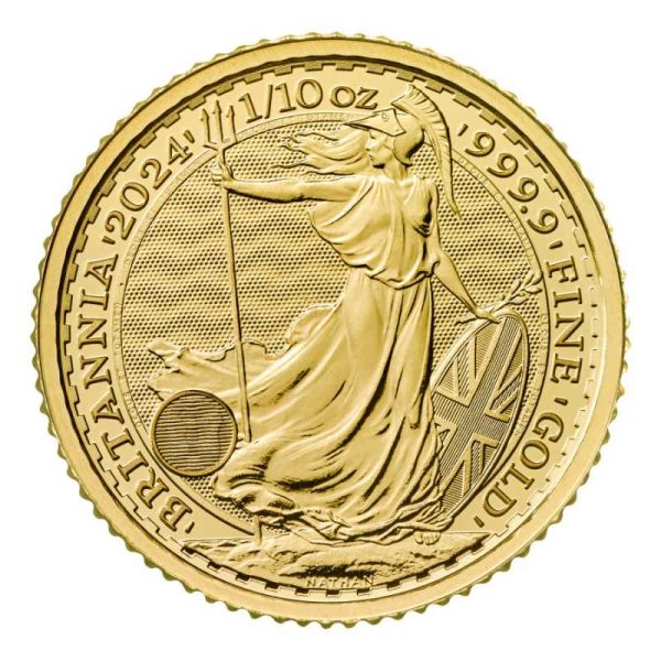 Britannia 1/10 uncji Złota