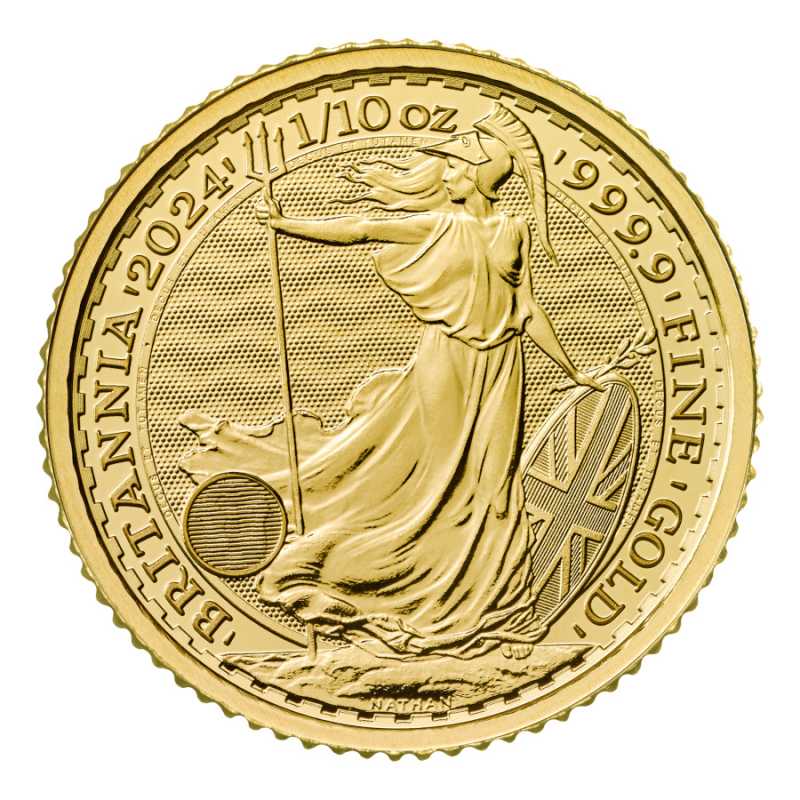 Britannia 1/10 uncji Złota