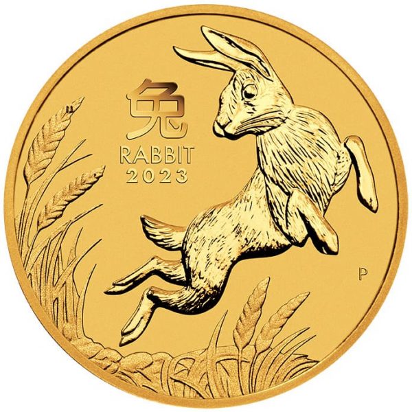 Lunar III Rok Królika 1/10 uncji złota 2023