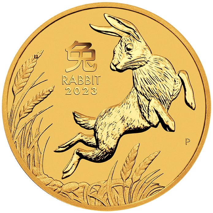 Lunar III Rok Królika 1/10 uncji złota 2023