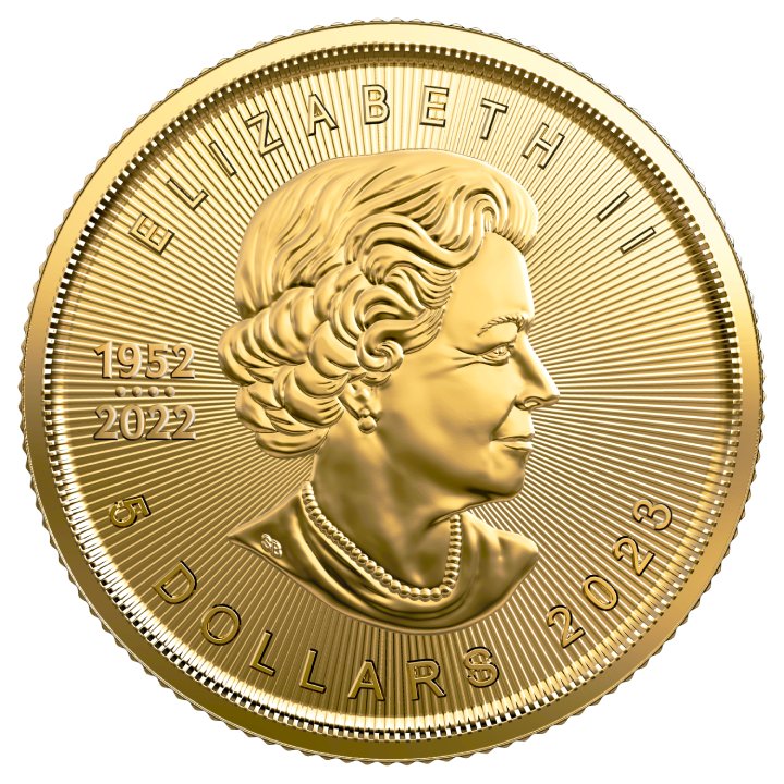 Kanadyjski Liść Klonowy 1/10 uncji Złota - obrazek 3