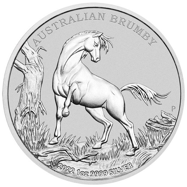 Australian Brumby 1 uncja srebra 2022