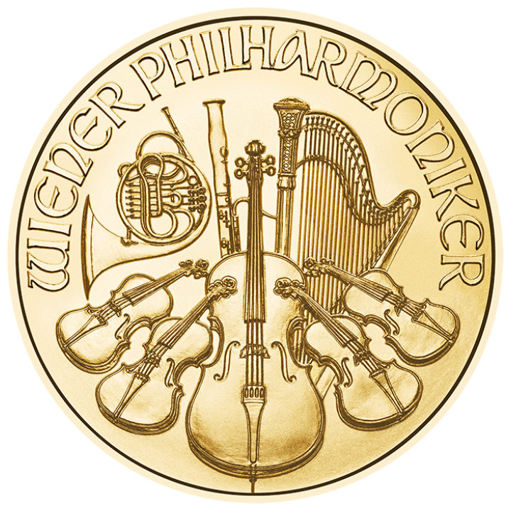 Wiedeński Filharmonik 1/10 uncji Złota - obrazek 2