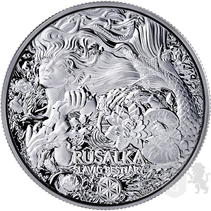 Rusałka Słowiańskie Bestie 2 uncje srebra 2023