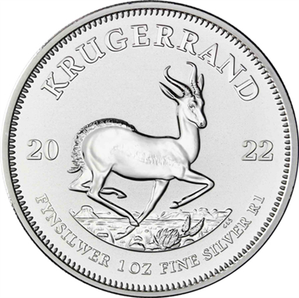 25 x Krugerrand 1 uncja Srebra - lata losowe