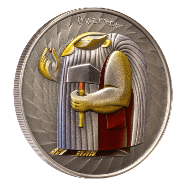 Dwarves World of Cryptids 1 uncja srebra 2023
