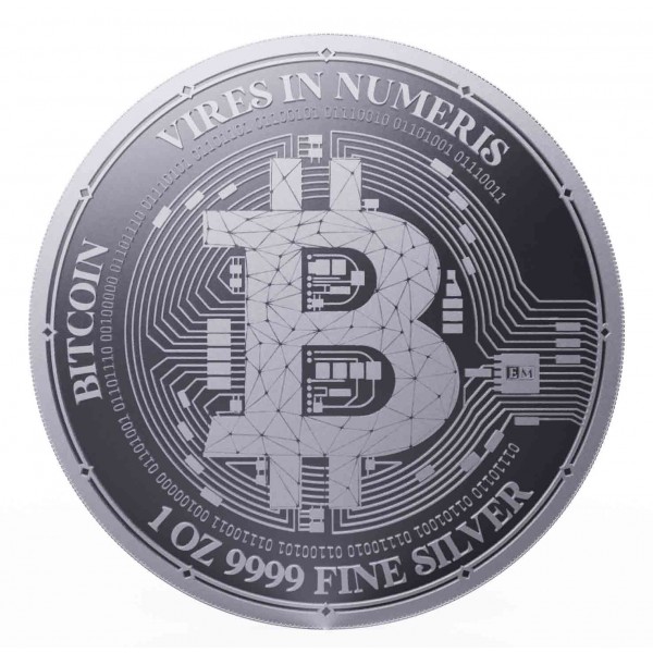 Bitcoin Niue Island 1 uncja Srebra 2023