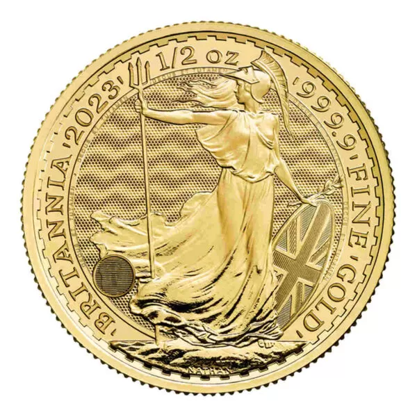 Britannia 1/2 uncji Złota