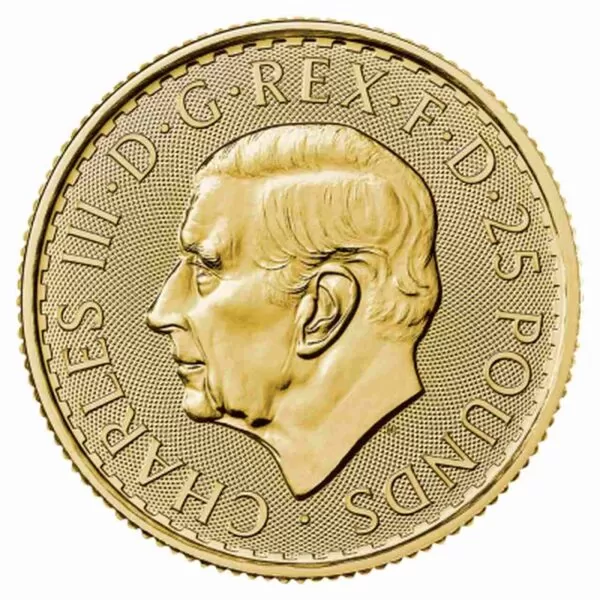 Britannia 1/4 uncji Złota - obrazek 3