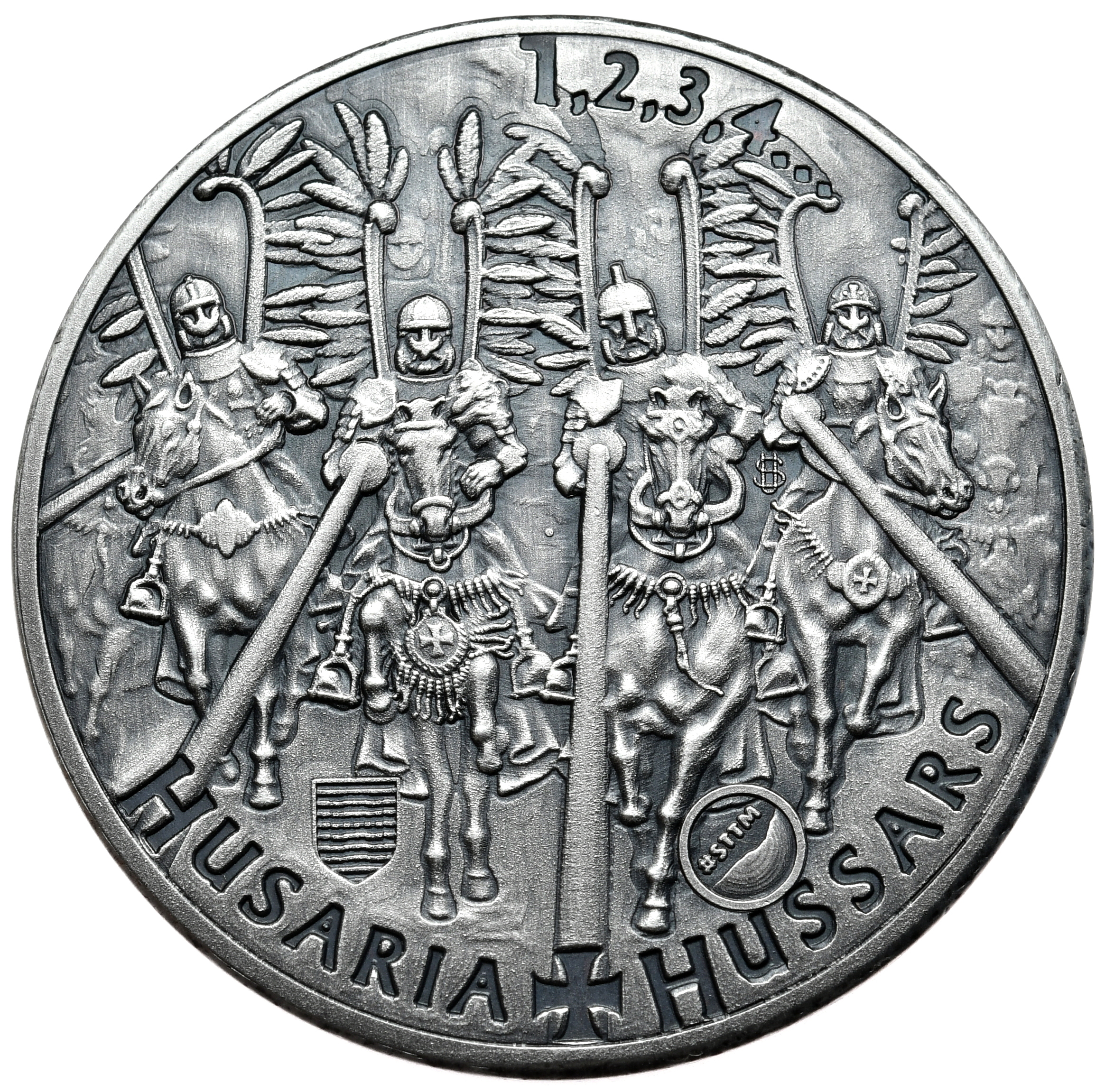 Husaria STTM srebrna moneta 1 oz Antique