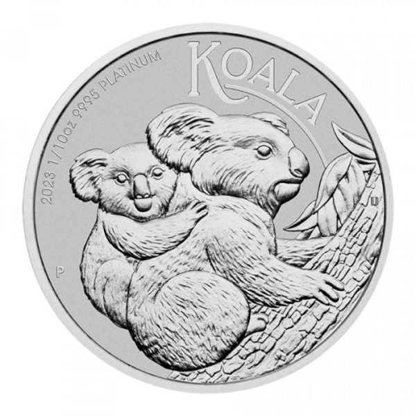 Koala 1/10 uncji Platyny 2023