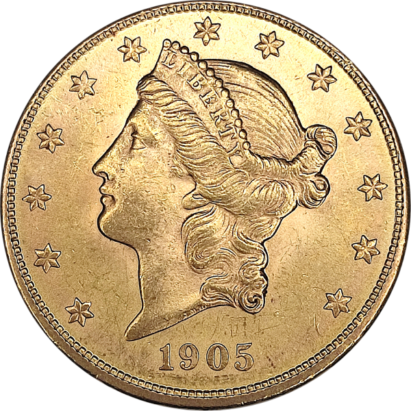Złoto Amerykańskie 20$ dolarów – Bogini Libertas 30,09 gram