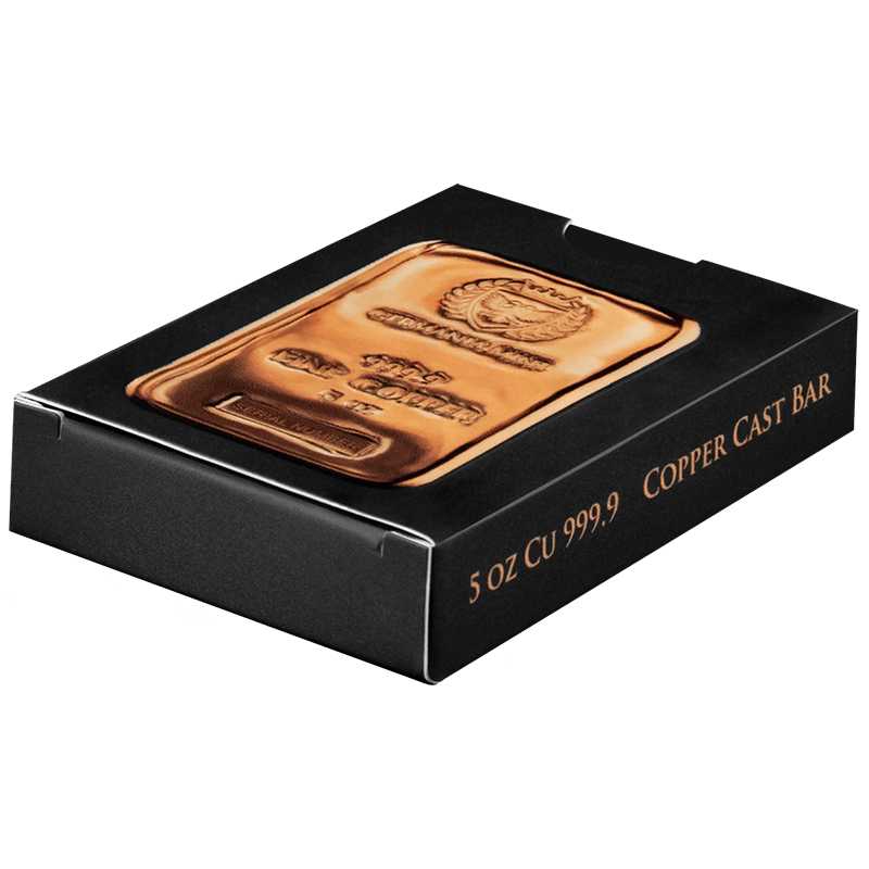Sztabka Miedzi Germania Mint 5 oz - obrazek 3