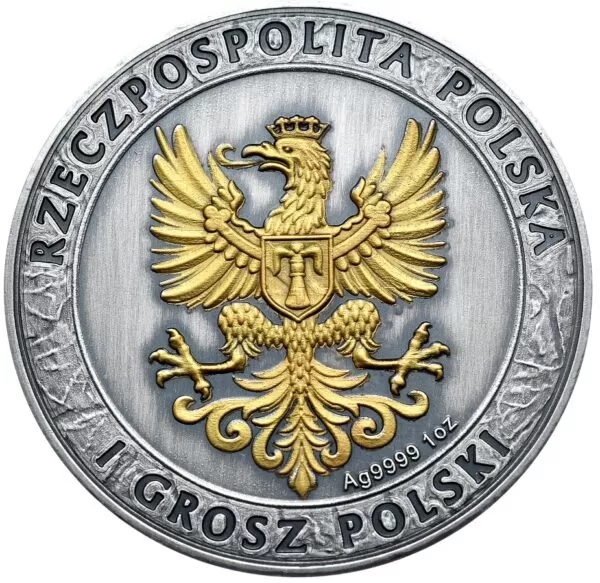 Husaria 02 srebrna moneta 1 oz 2023 - obrazek 2