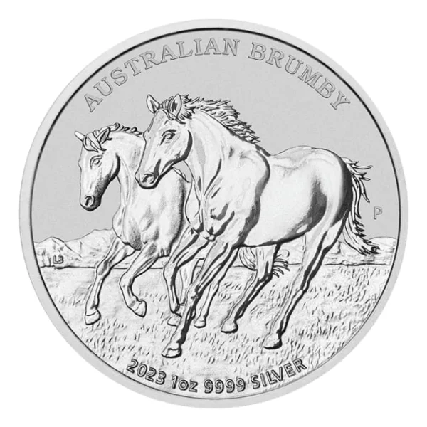 Australian Brumby 1 uncja srebra 2023