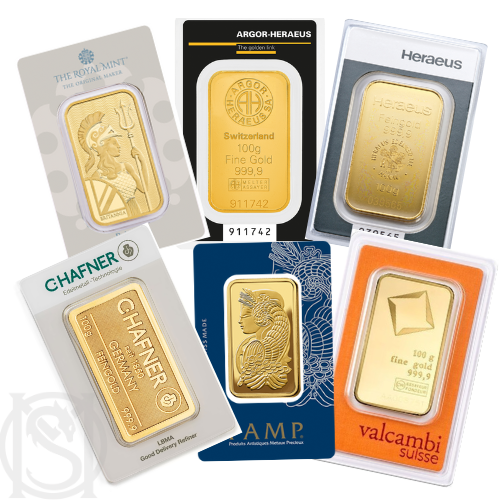 Sztabka Złota 100 g LBMA