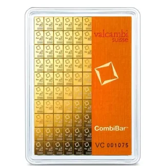 CombiBar Valcambi Sztabka 100 x 1 g Złota