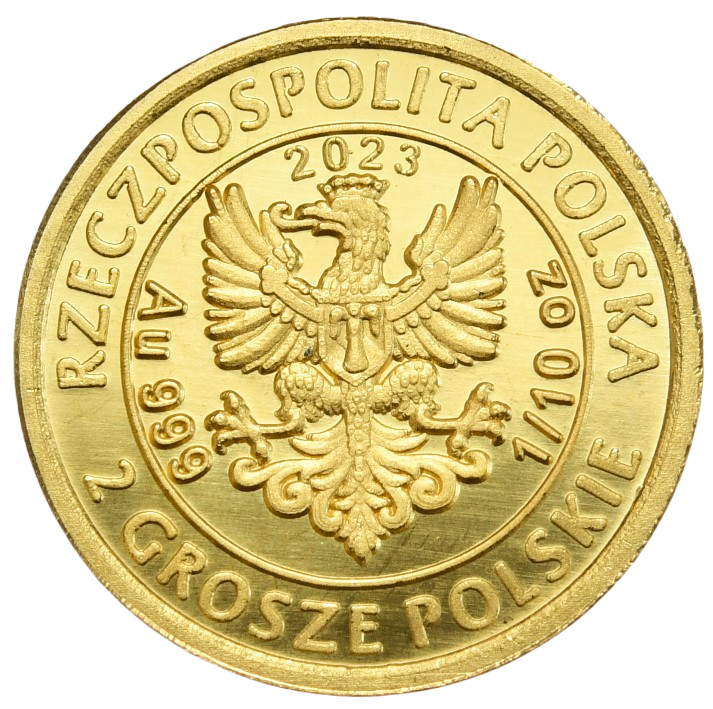 Husaria 2 1/10 uncji Złota 2023 - obrazek 2