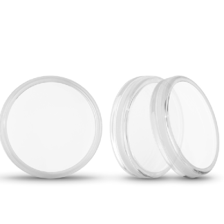 Kapsle na monety 39 mm z Soczewką