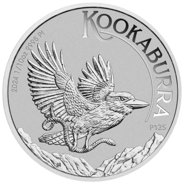 Kookaburra 1/10 uncji platyny 2024