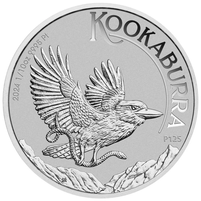 Kookaburra 1/10 uncji platyny 2024