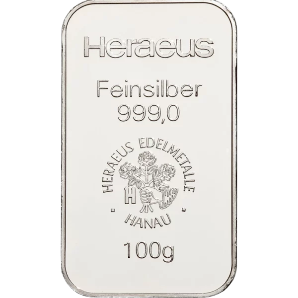 Srebrna Sztabka 100 gram