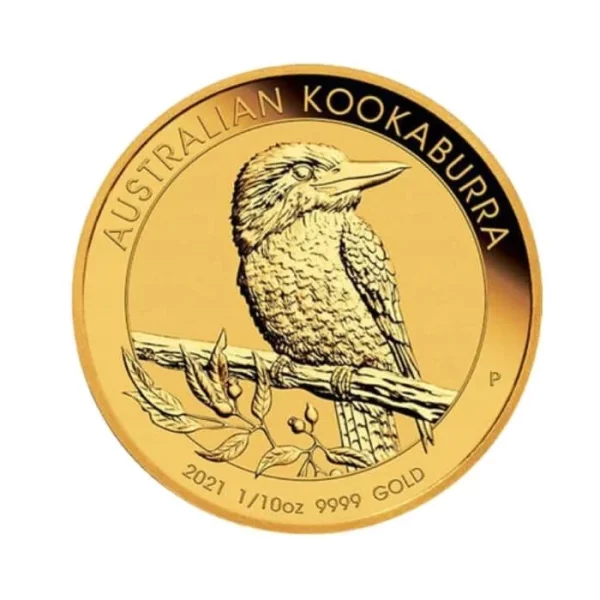 Kookaburra 1/10 uncji Złota 2021
