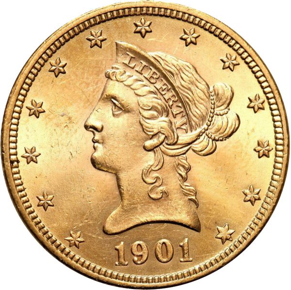 Złoto Amerykańskie 10$ – Bogini Libertas 15,03 gram