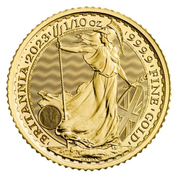 Britannia 1/10 uncji Złota 2023 - Królowa Elżbieta II