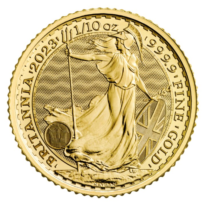 Britannia 1/10 uncji Złota 2023 - Królowa Elżbieta II