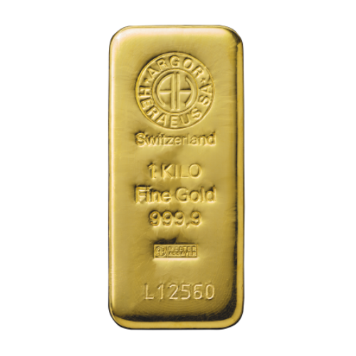 Sztabka lana Złota 1000 g LBMA