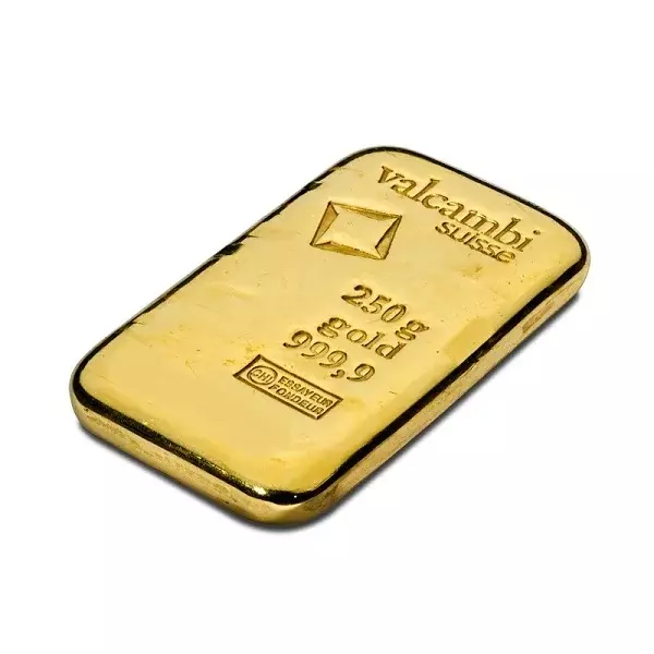 Sztabka lana Złota 250 g LBMA
