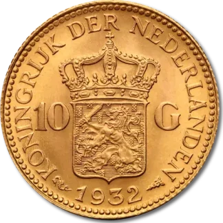 Holandia 10 Guldenów 6,06 g Złota Moneta