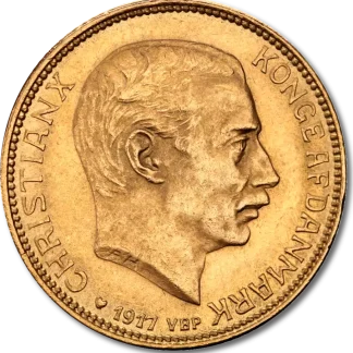 Duńskie 20 Koron 8,06 g Złota Moneta