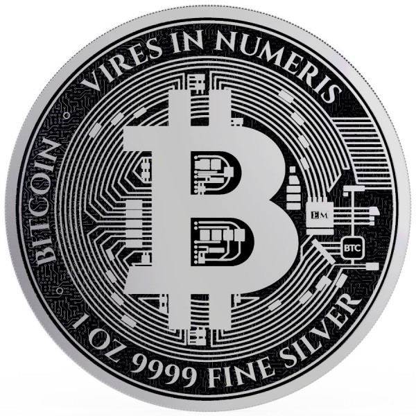 Bitcoin Niue 1 uncja Srebra 2024