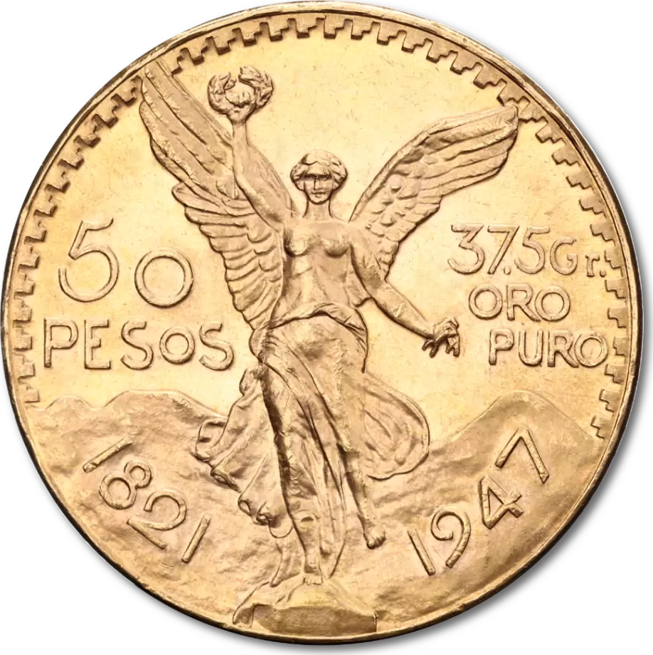 Meksykańskie 50 Pesos 37,5 g Złota Moneta