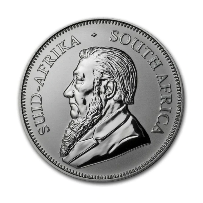 Krugerrand RPA 50-rocznica 1 uncja srebra 2017 - obrazek 2