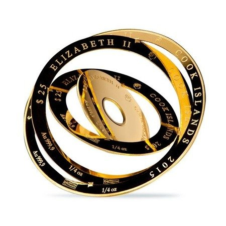 Armillary Valcambi 1 uncja Złota