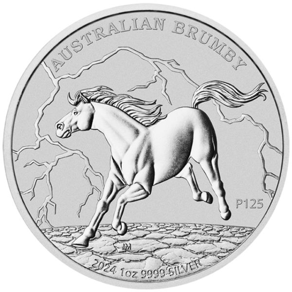 Australian Brumby 1 uncja srebra 2024
