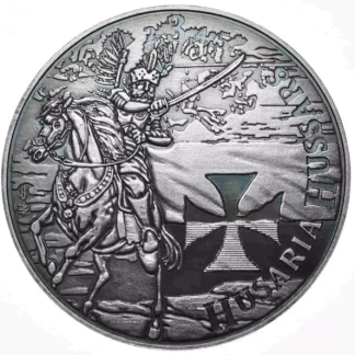 Husaria 3 srebrna moneta 1 uncja 2024 Antique