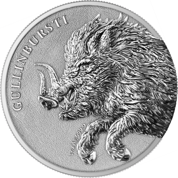 Germania Beasts: Gullinbursti 1 uncja srebra 2025