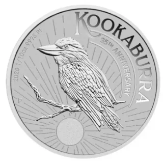 Kookaburra 1/10 uncji platyny 2025